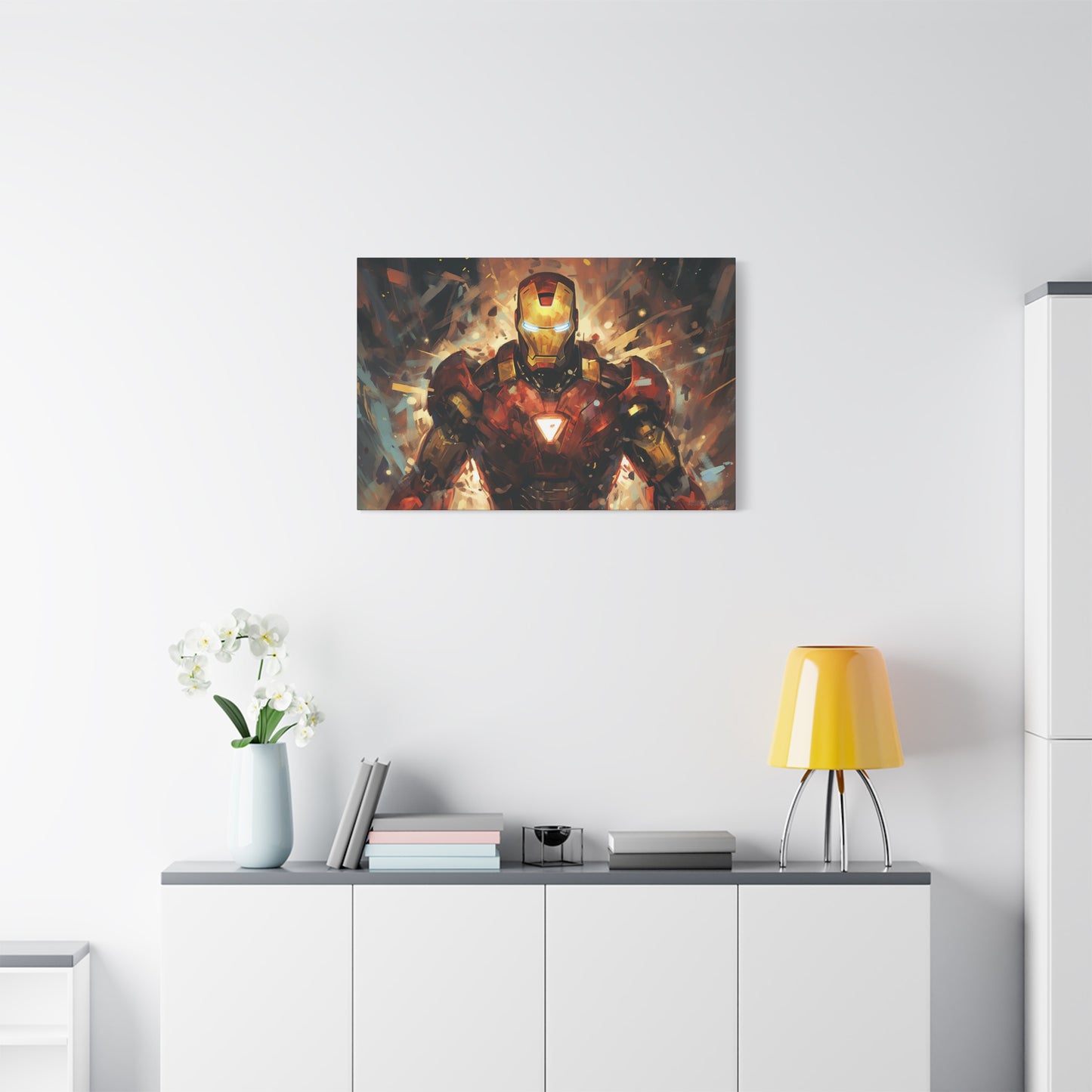 Iron Man Canva - Channel Your Inner Superhero with Artistic Flair - Marvel Avengers