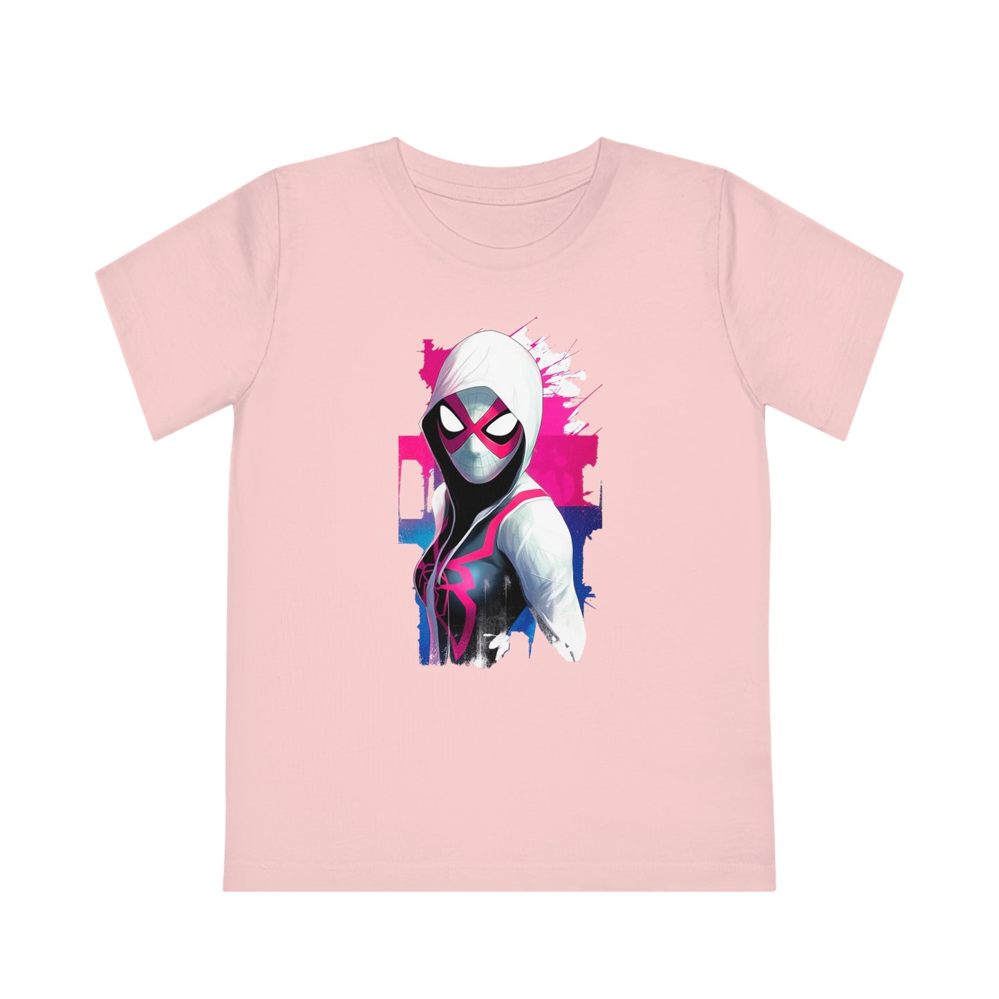 Spider Gwen Kids T-Shirt - Unleash Superhero Style with Eco-Friendly Fashion