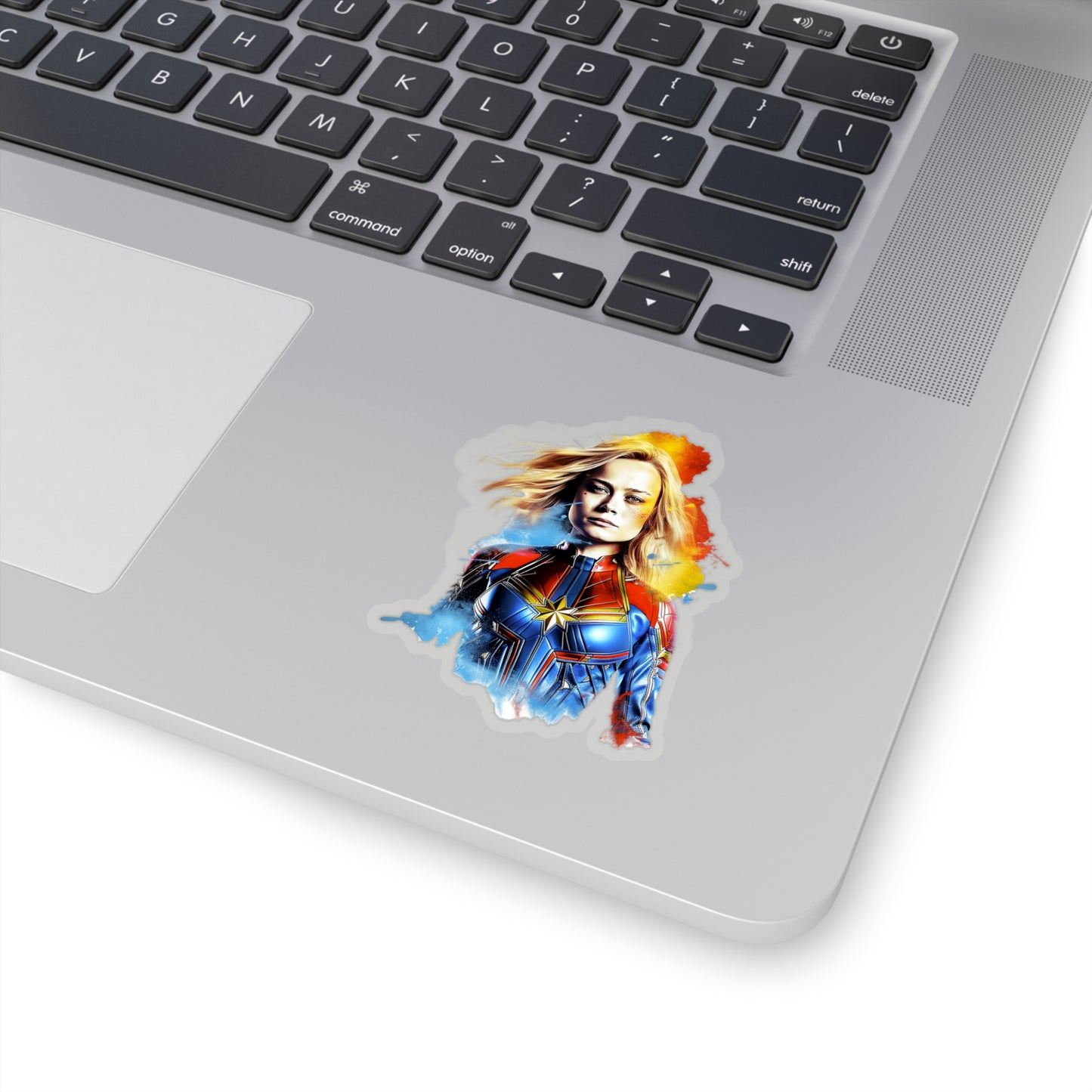 Captain Marvel Sticker - Unleash the Power of Feminine Strength