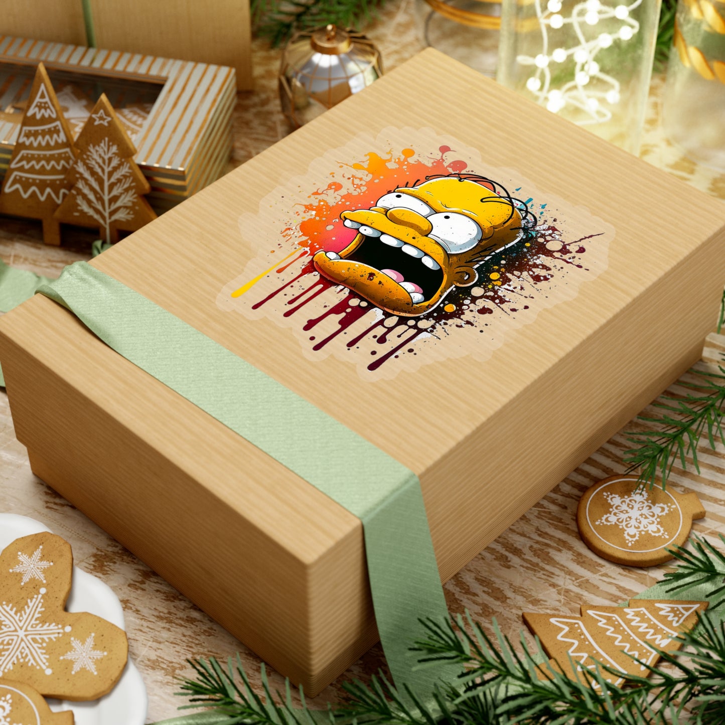 Homer Simpson Sticker - Add Some Fun and Unique Style to Your Tech