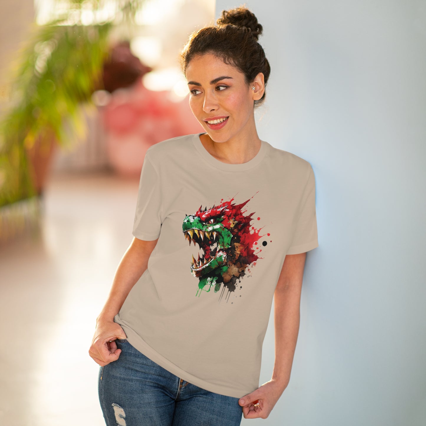 B-owser Unisex T-Shirt - Add Some Artistic and Sustainable Style to Your Wardrobe - Mario