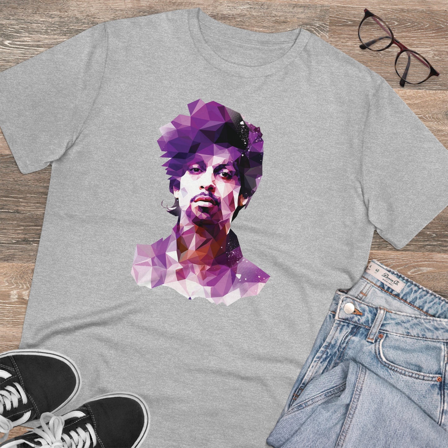 Prince Polygonal T-Shirt - Embrace Iconic Music