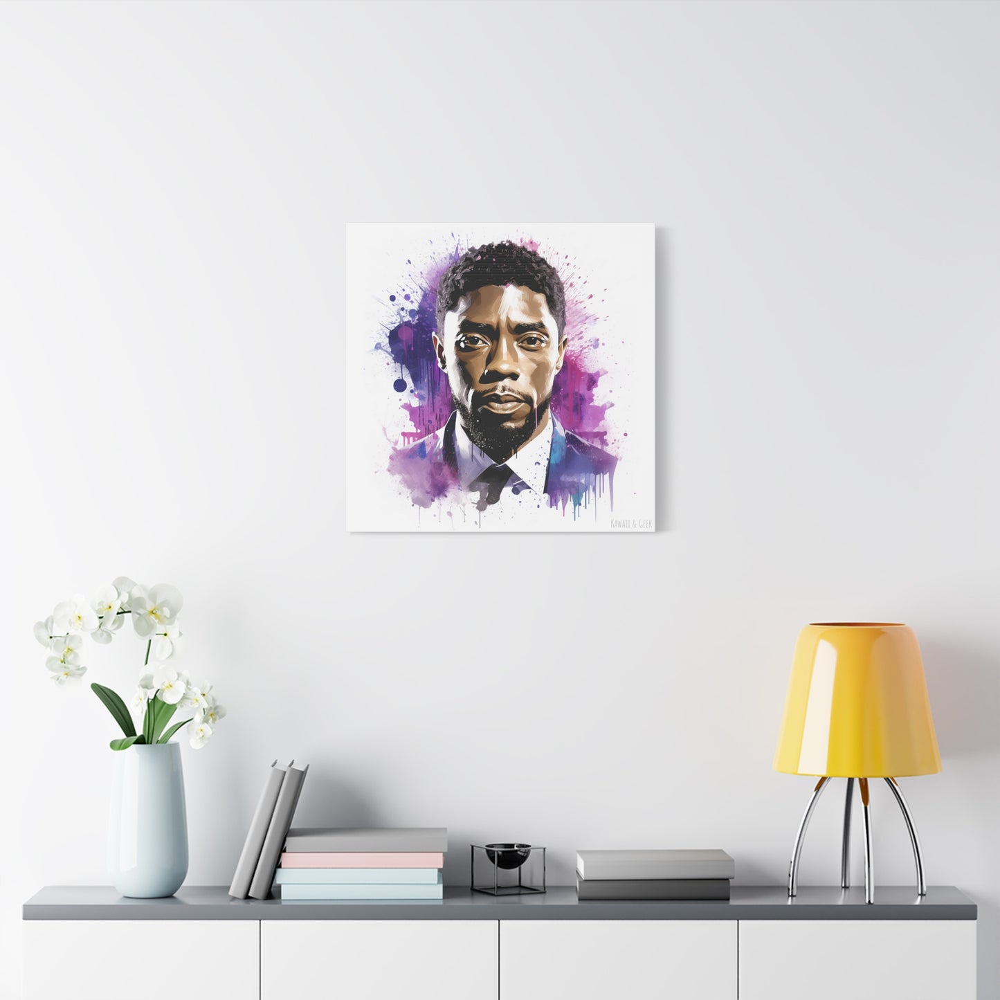 Chadwick Boseman Tribute Cotton Canvas