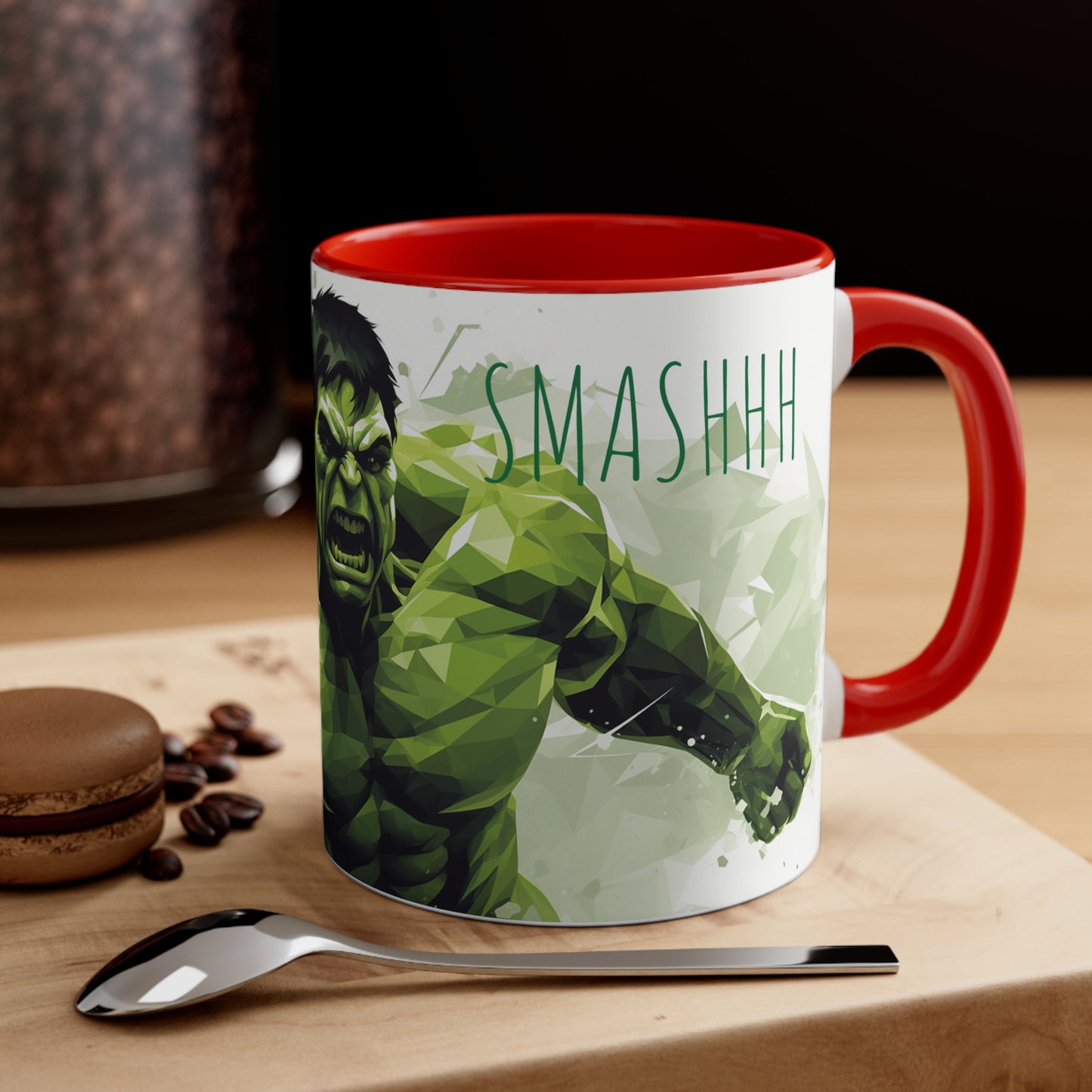 Hulk Mug - Power and Fury with 'Hulk Smash' - Avengers