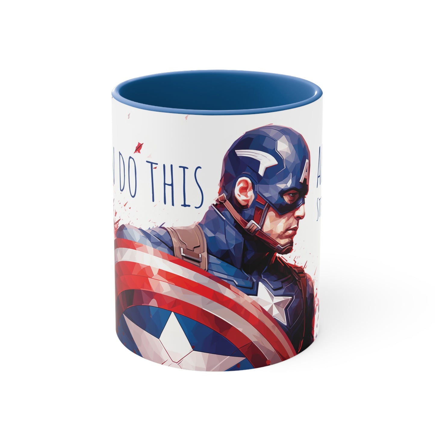 Captain America Mug - Unyielding Resolve with 'I Can Do This All Day' - Avengers