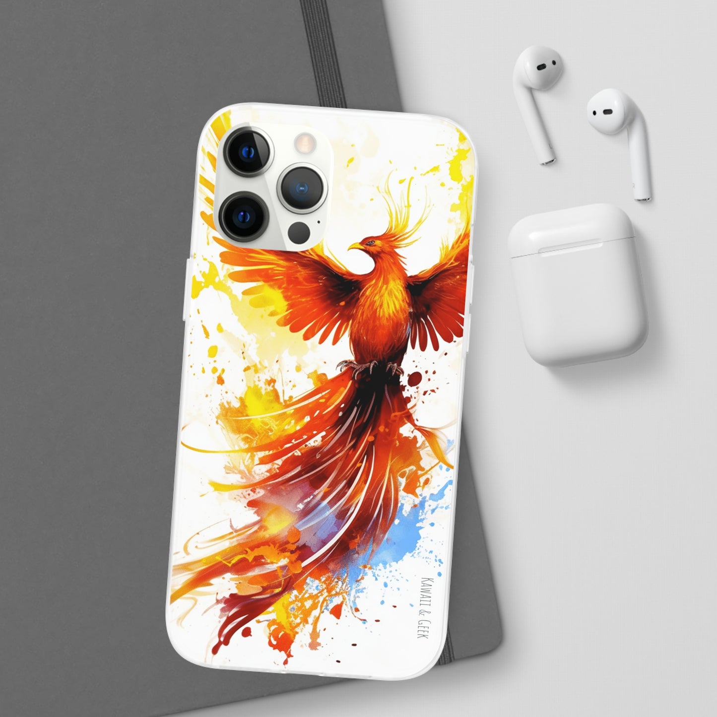 Phoenix Flexi Phone Case - Embrace the Symbol of Rebirth in Style