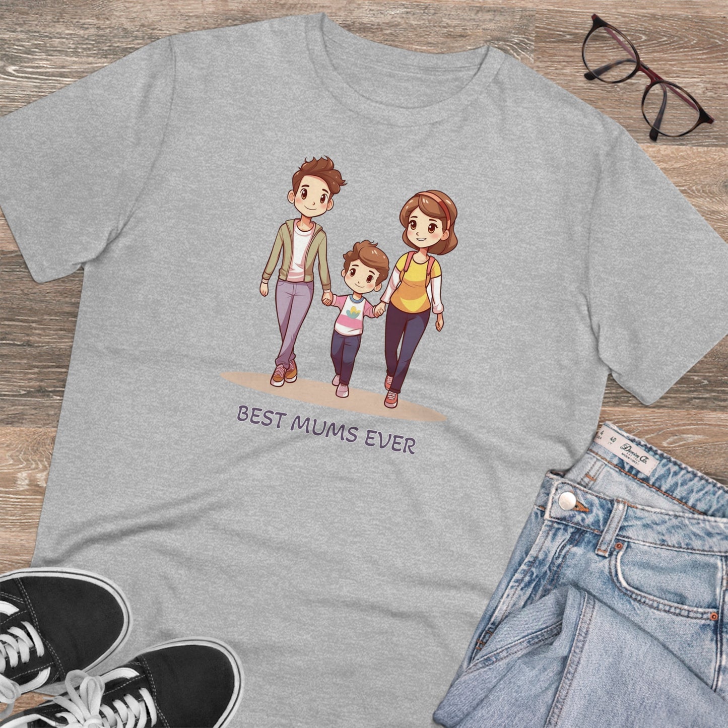 Best Mums Ever LGBT Couple T-Shirt - Celebrate Mother's Day with Love and Inclusivity