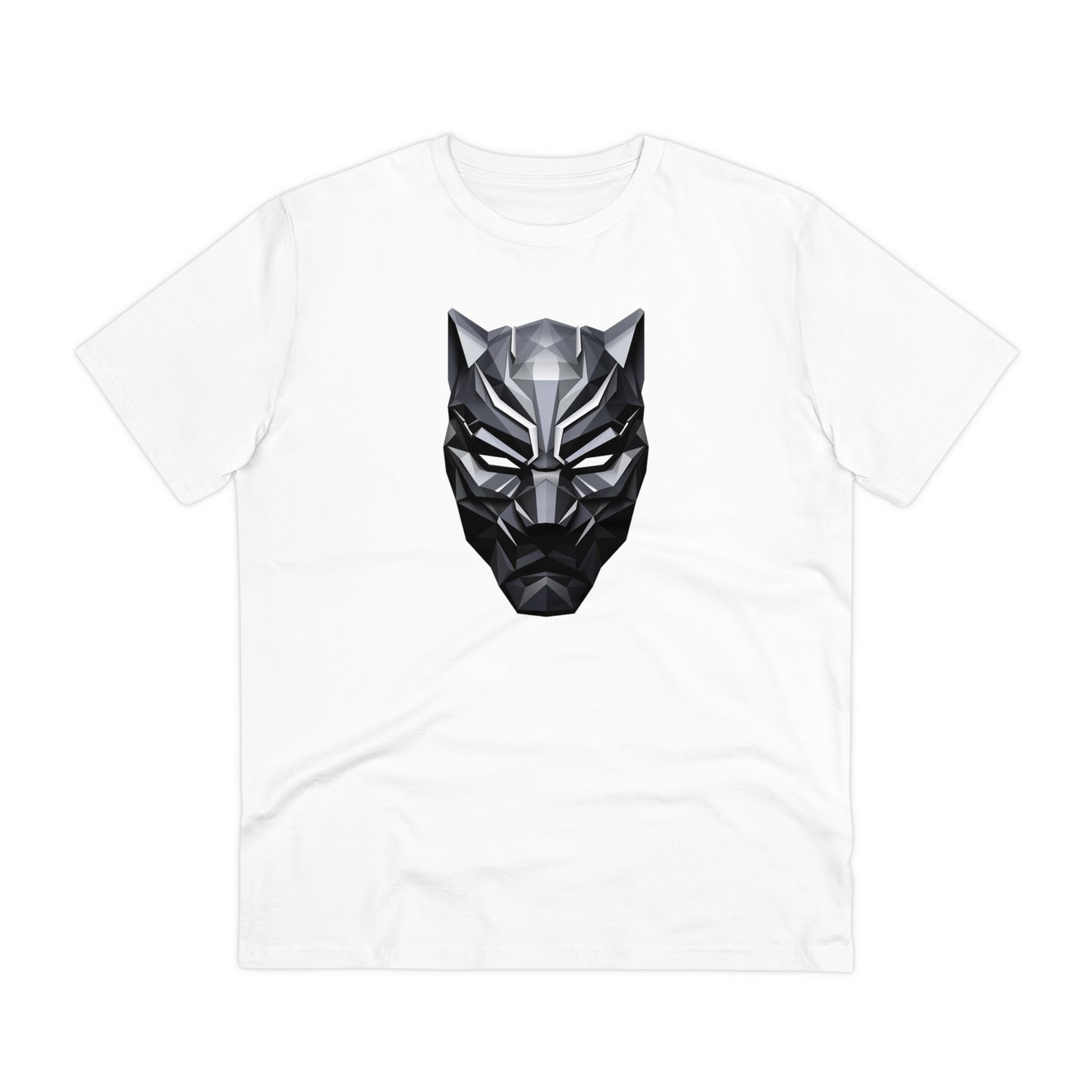 Black Panther Polygonal T-Shirt - Embrace Wakandan Vibes