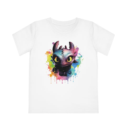 Toothless / Krokmou Kids Eco-Friendly T-Shirt - Unleash Imagination with Dragon Magic