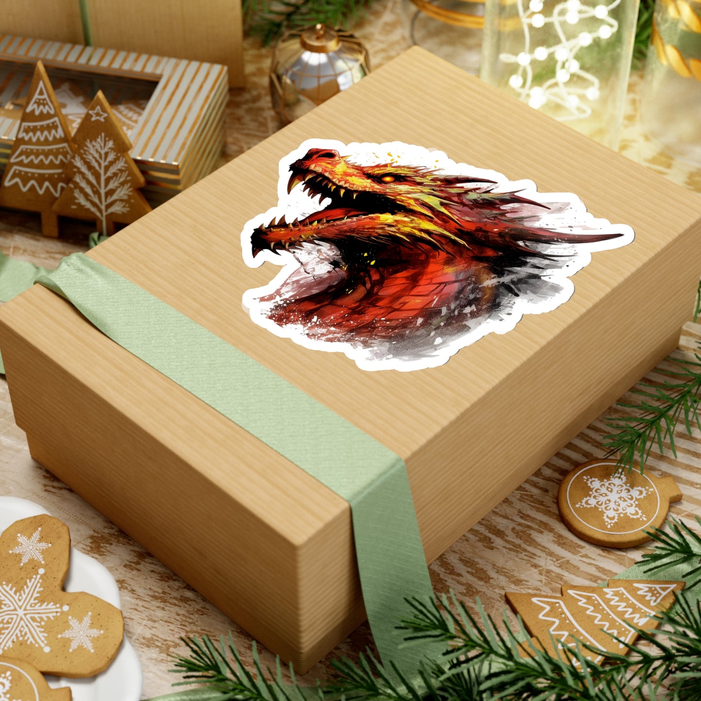 Dragon Sticker - Unleash the Power and Beauty of Mythical Creatures