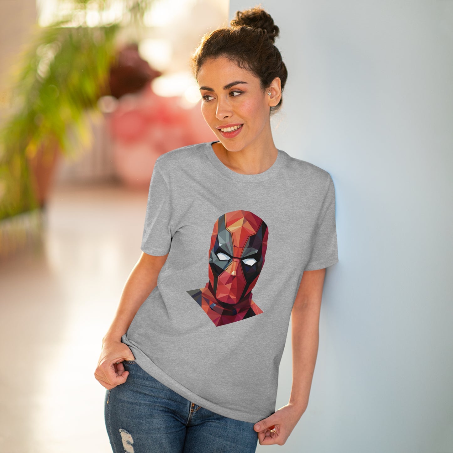 Deadpool Polygonal T-Shirt - Embrace Mercenary Style
