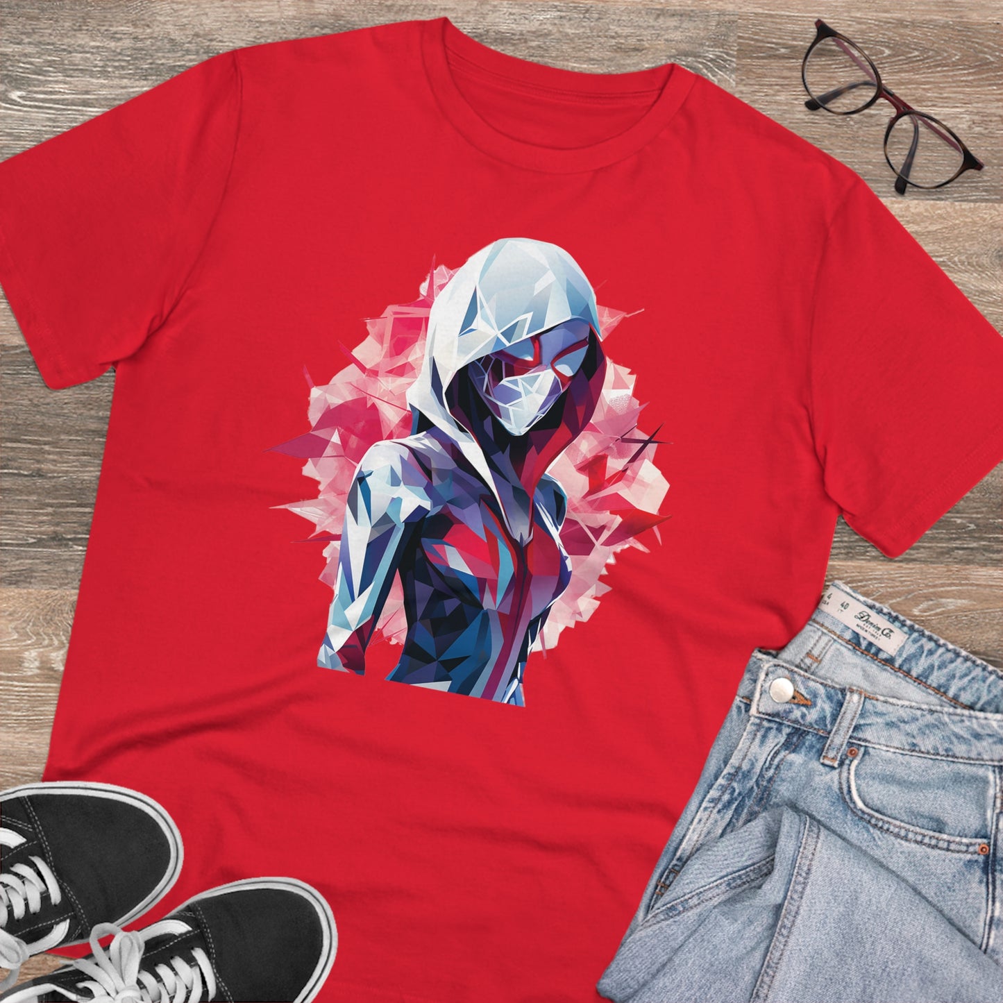 Spider Gwen Stacy T-Shirt - Eco-Friendly Fashion with Superhero Flair