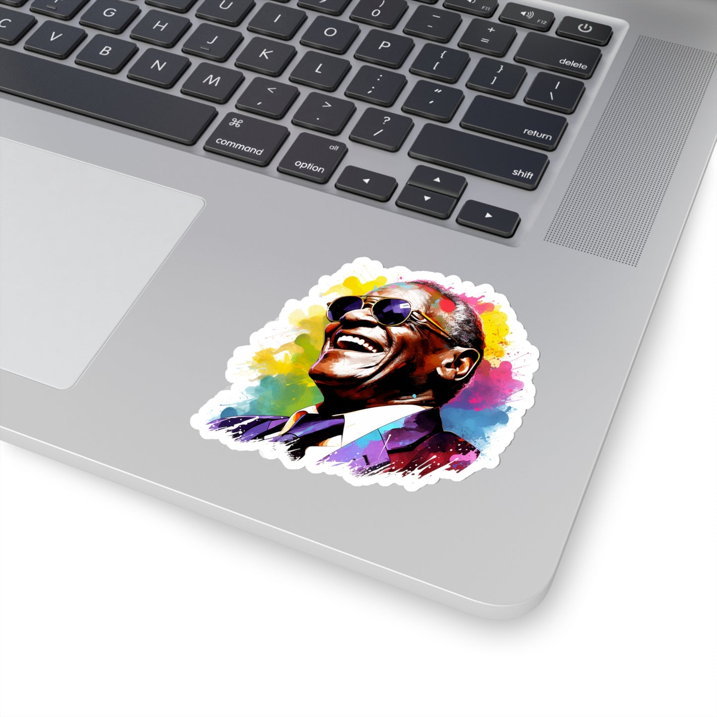 Ray Charles Watercolor-Style Sticker