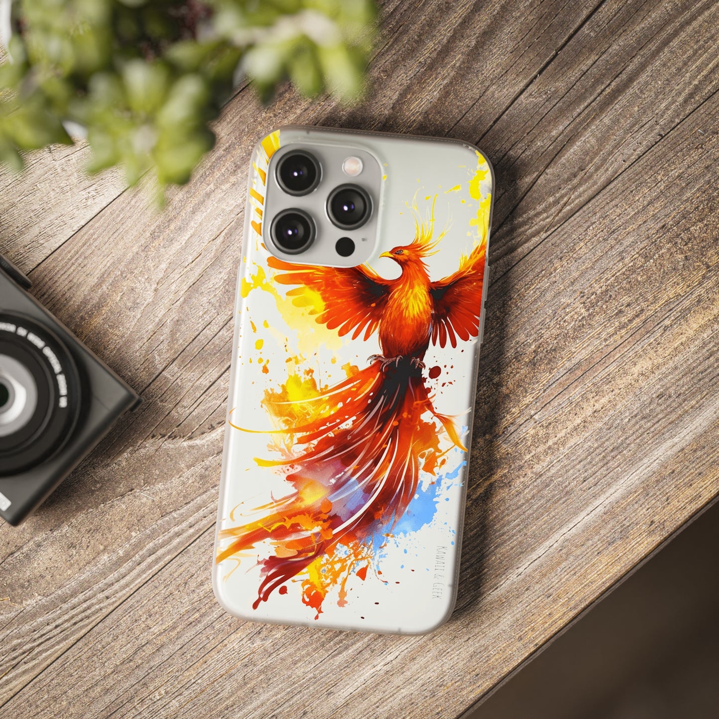 Phoenix Flexi Phone Case - Embrace the Symbol of Rebirth in Style