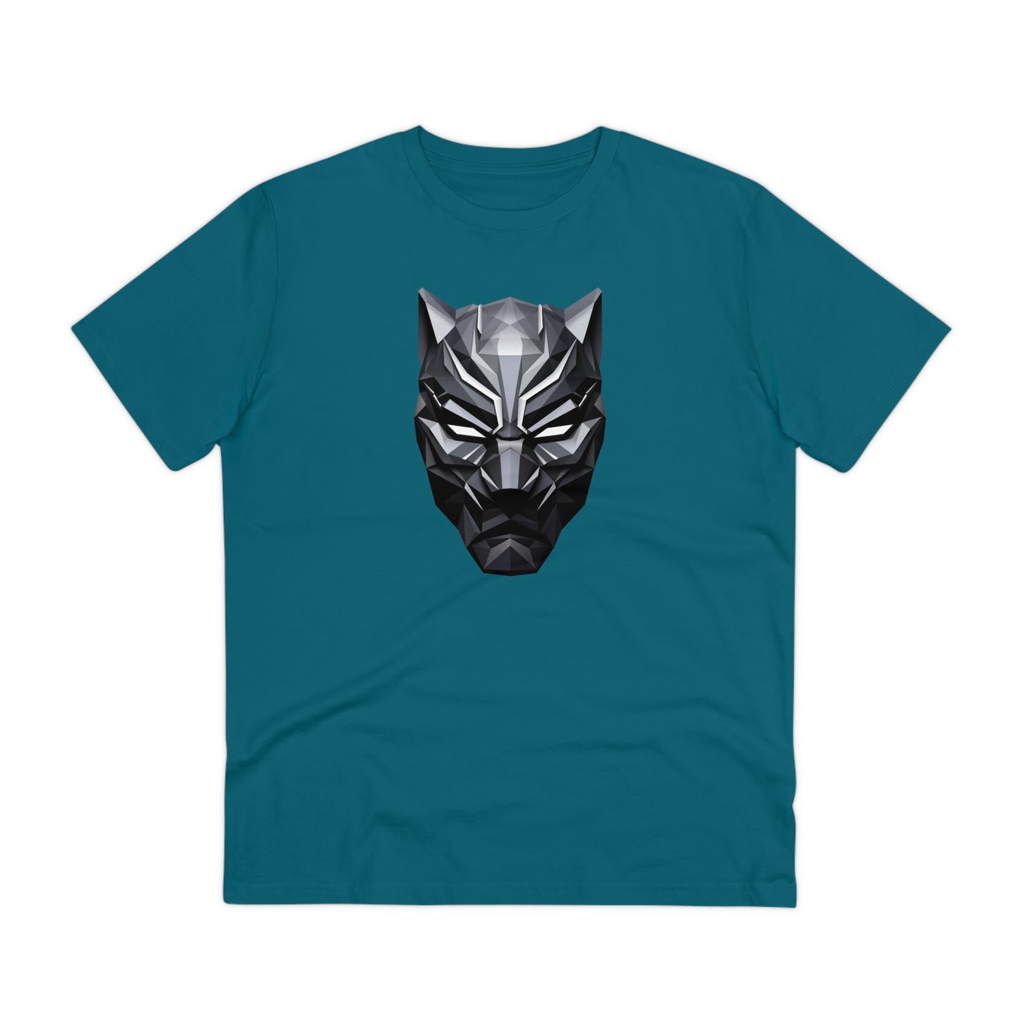 Black Panther Polygonal T-Shirt - Embrace Wakandan Vibes