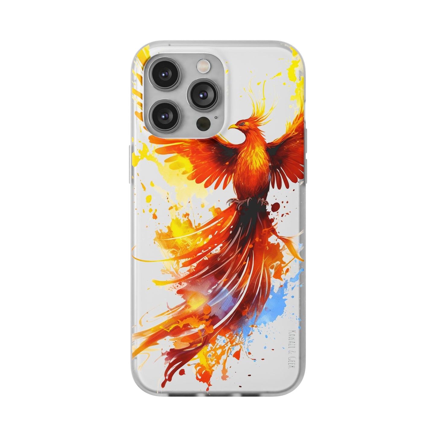 Phoenix Flexi Phone Case - Embrace the Symbol of Rebirth in Style