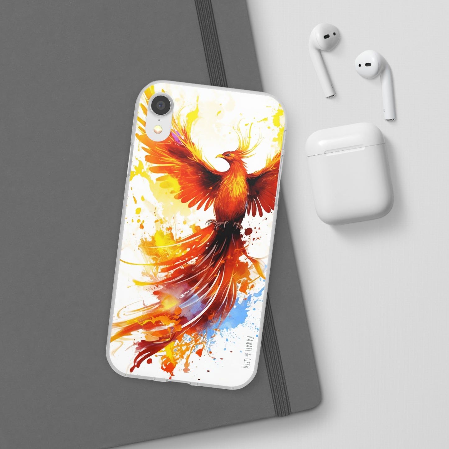 Phoenix Flexi Phone Case - Embrace the Symbol of Rebirth in Style