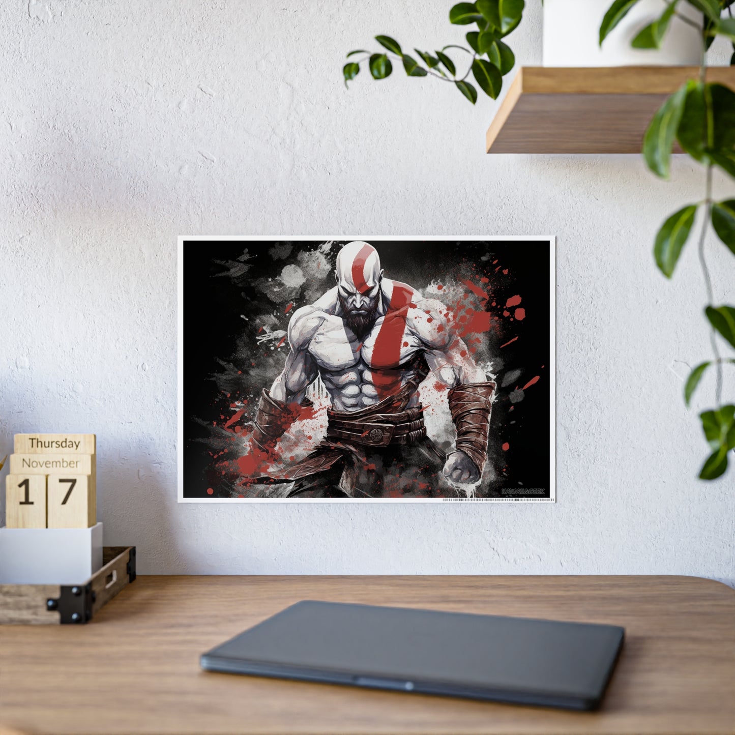 Kratos Poster - Embrace the Power and Artistry of the God of War