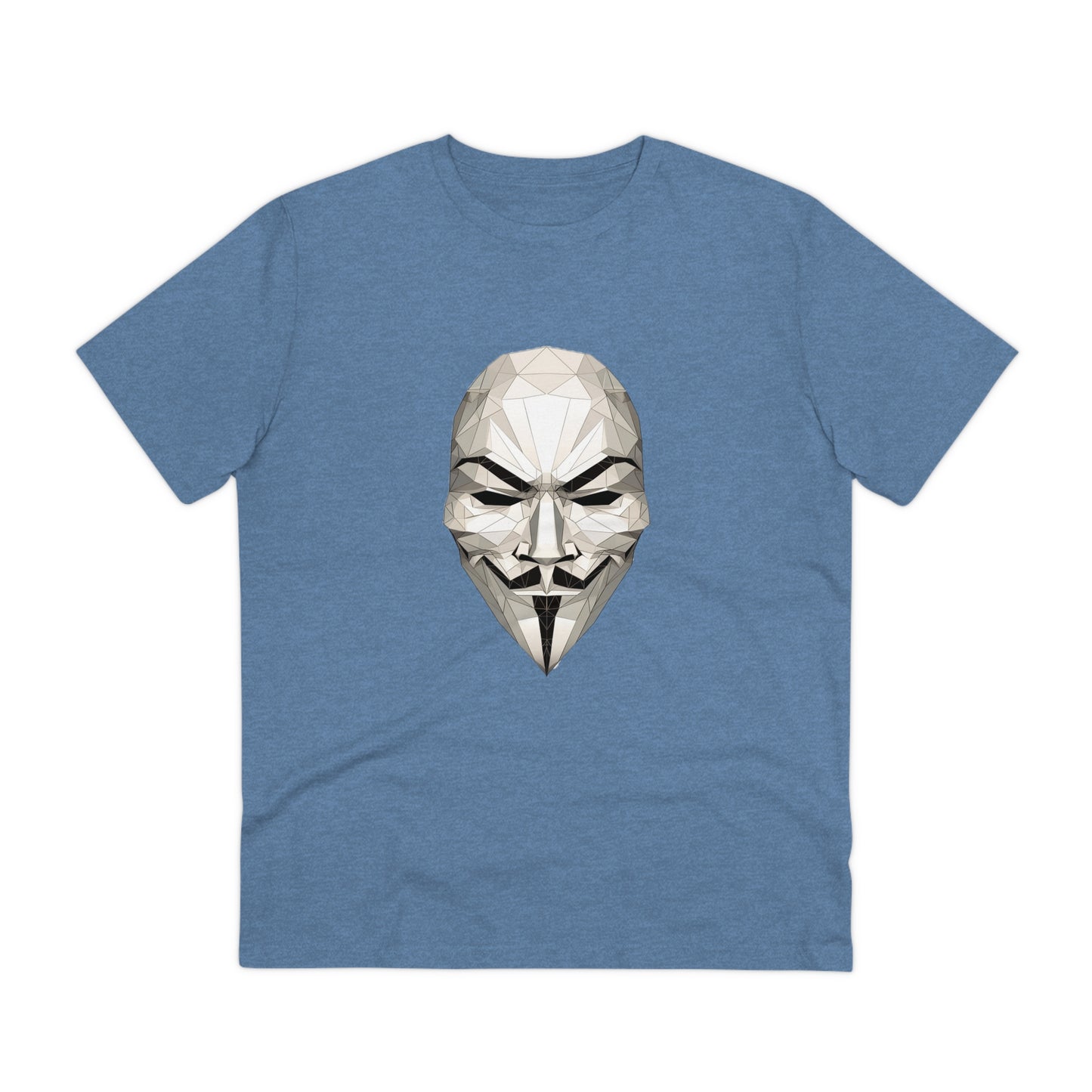 V Mask Polygonal T-Shirt - Embrace Anonymous Resistance