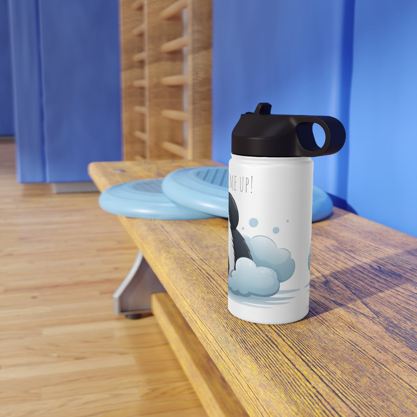 Kawaii Panda's Nap: Stainless Steel Water Bottle