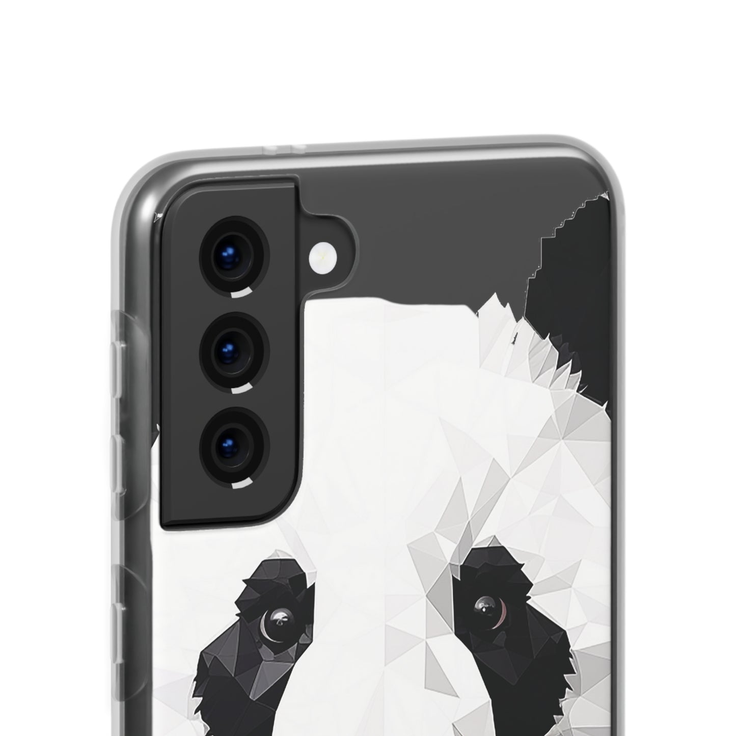 Cute Polygonal Panda Flexi phone Case - Protect Your Phone with Some Unique and Adorable Style