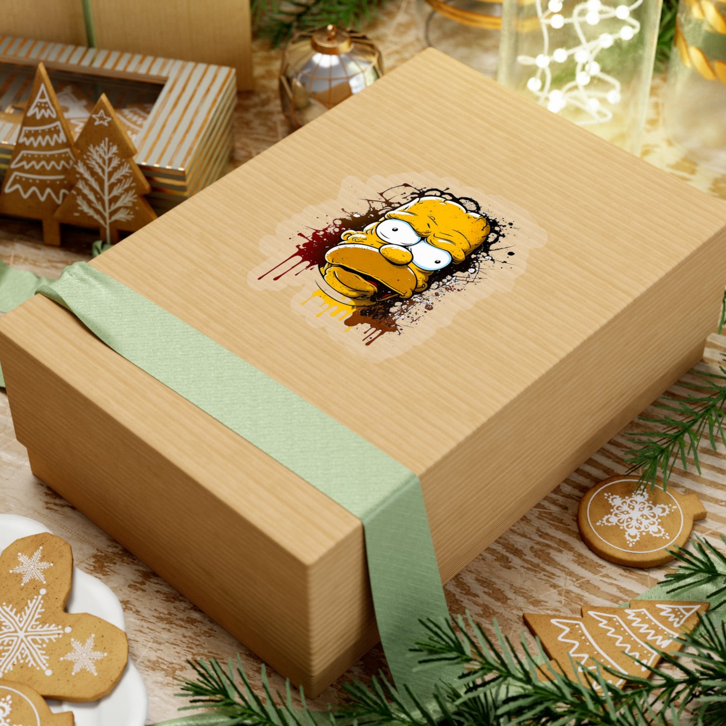 Homer Simpson Sticker - Add Some Fun and Unique Style to Your Tech