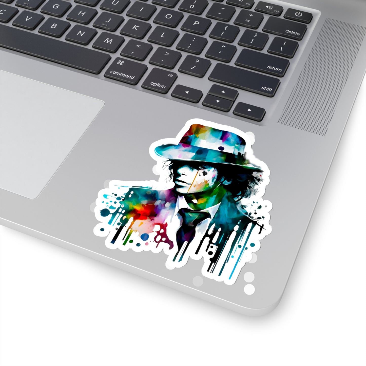 Michael Jackson Transparent Sticker - Add Some Pop and Iconic Style to Your Tech