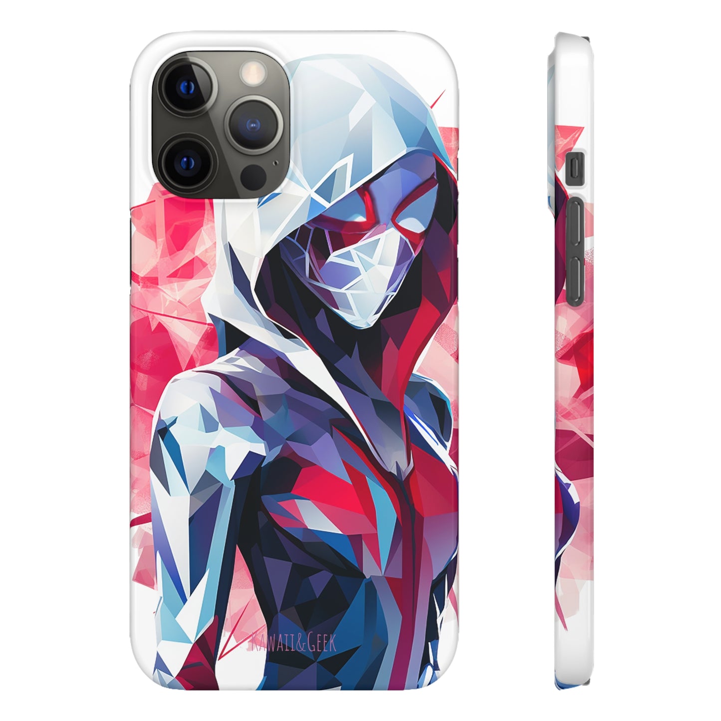 Spider Gwen Stacy Phone Case - Add Some Geometric and Heroic Style to Your Phone - Miles Morales