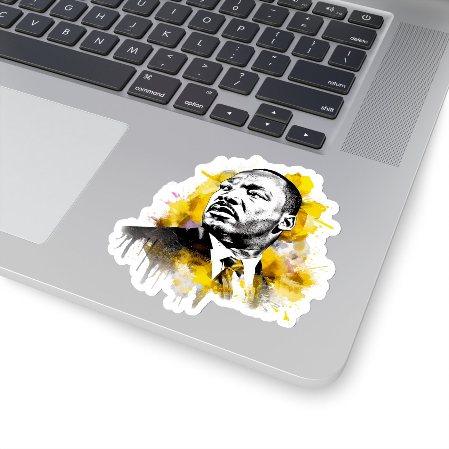 Martin Luther King Sticker - Inspire Change with Watercolor Reverence