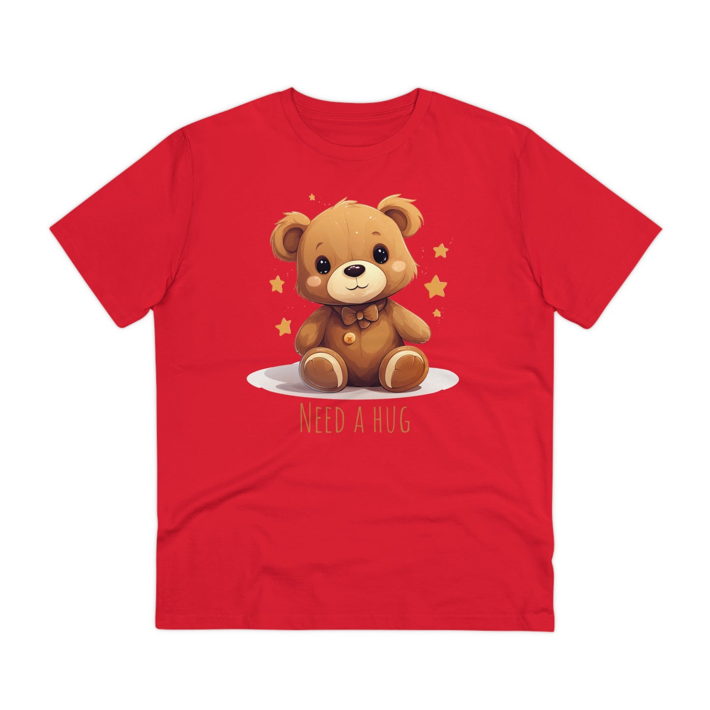 Eco-Friendly "Need a Hug" Teddy Bear Tee