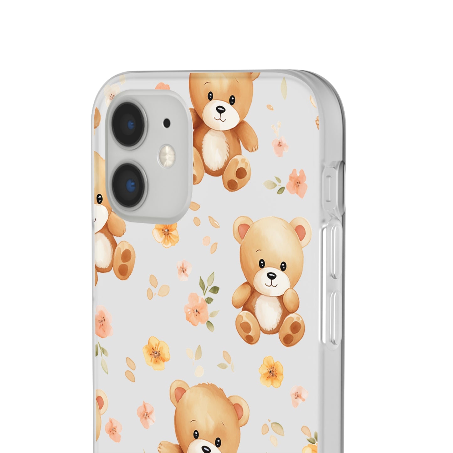 Teddy Delight: Flexi and semi-Transparent Phone Case