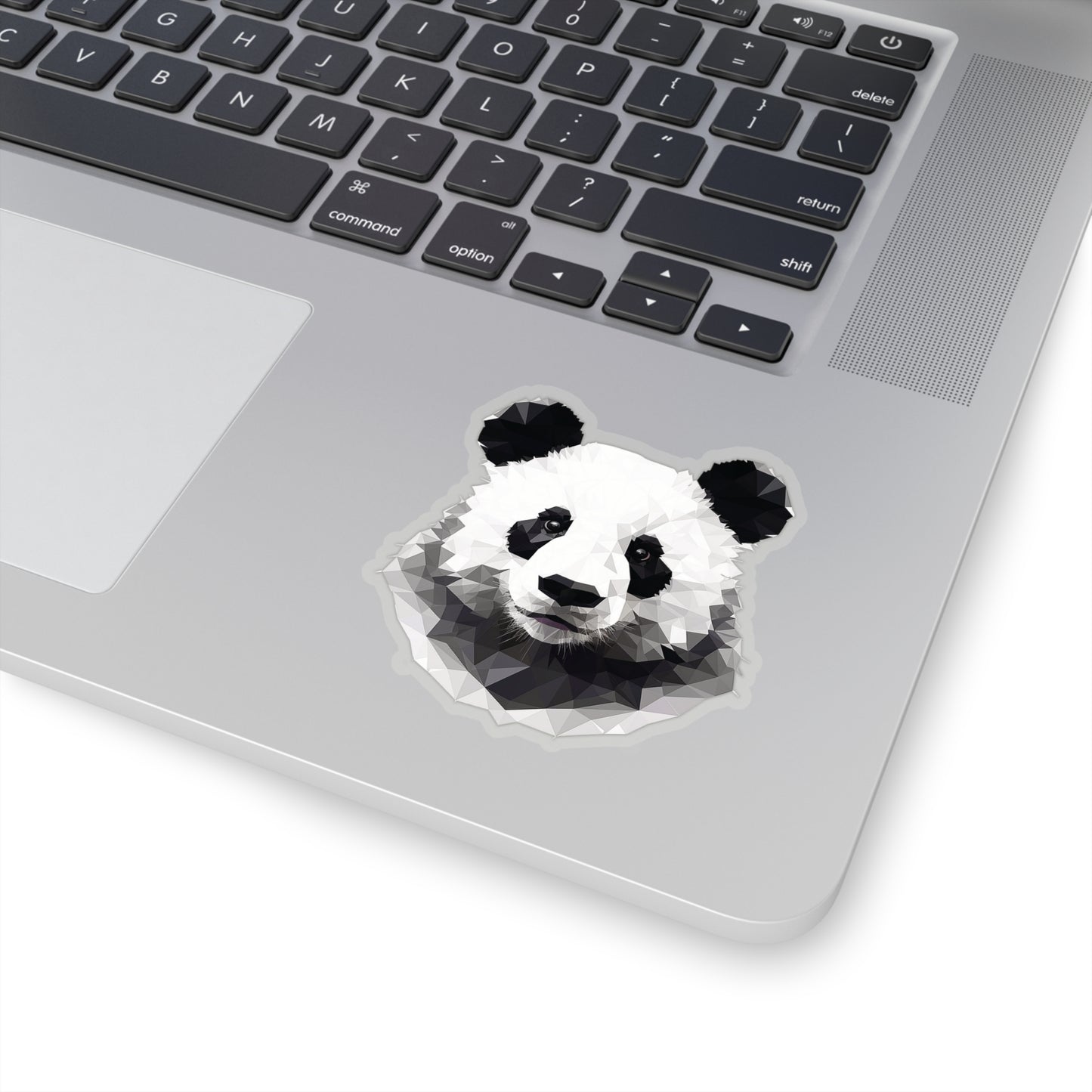 Panda Geometric Sticker - Embrace Playful Charm
