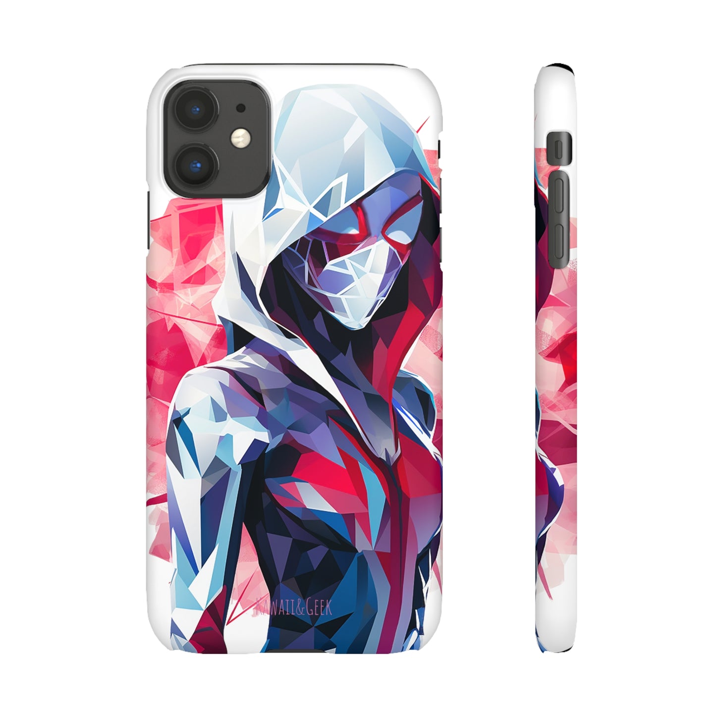 Spider Gwen Stacy Phone Case - Add Some Geometric and Heroic Style to Your Phone - Miles Morales