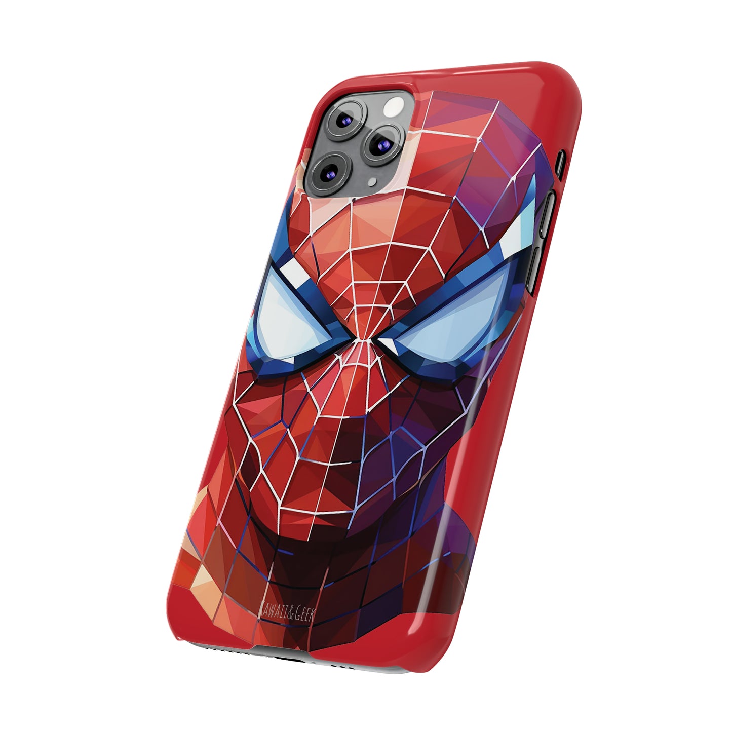 Spider-Man Slim Phone Case iPhone 15 compatible - Embrace Web-Slinging Style - Avengers