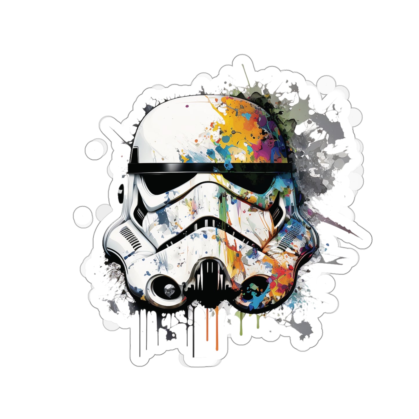 Star Wars Stormtrooper Sticker - Add Some Colorful Style to Your Tech