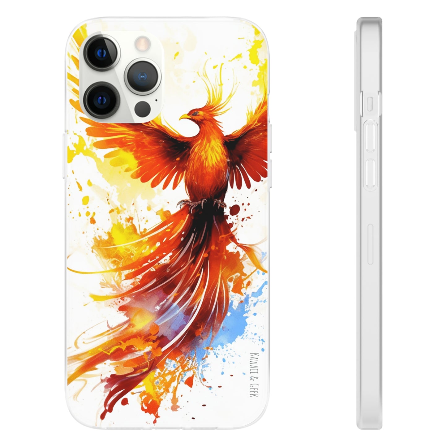 Phoenix Flexi Phone Case - Embrace the Symbol of Rebirth in Style