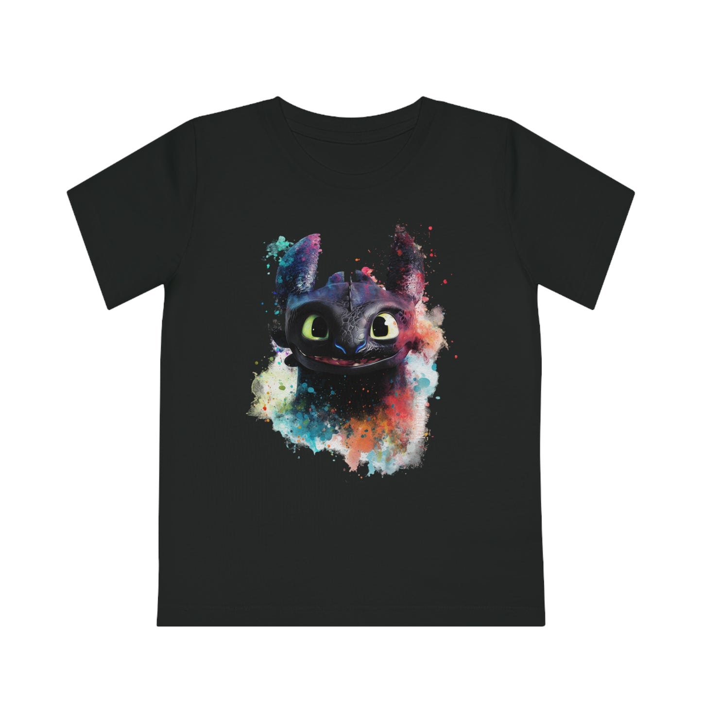 Toothless / Krokmou Kids Eco-Friendly T-Shirt - Unleash Imagination with Dragon Magic
