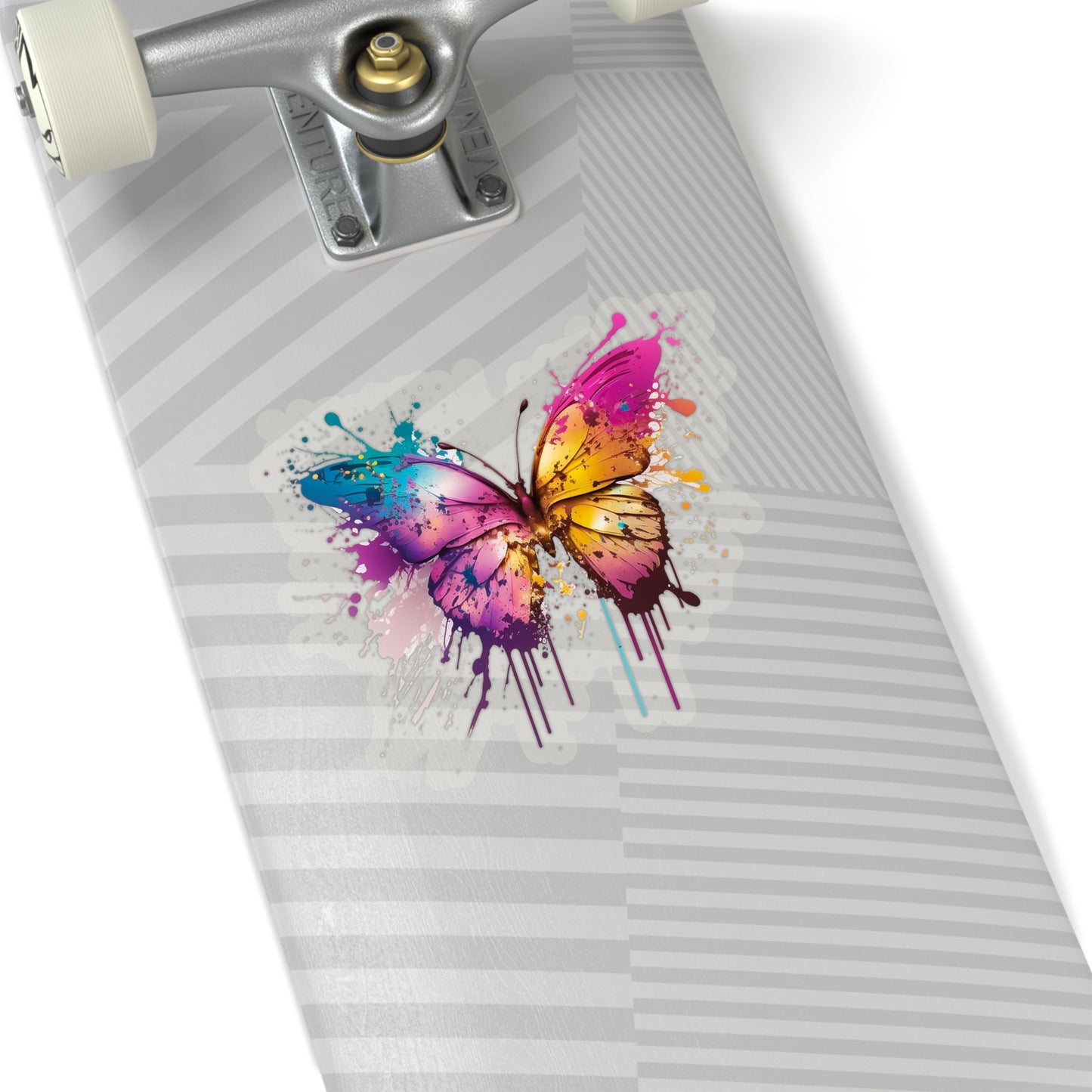 Watercolor Butterfly Sticker - Add Some Beautiful and Unique Style to Your Tech