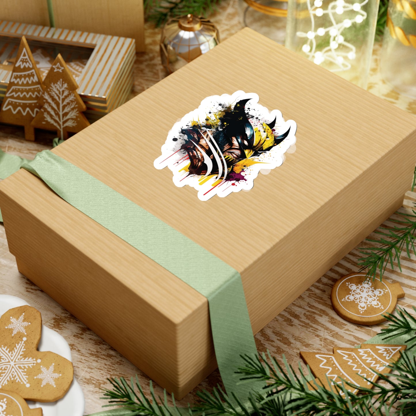 Wolverine Sticker - Add Some Yellow and Black Claws to Your Tech - Marvel X-Men