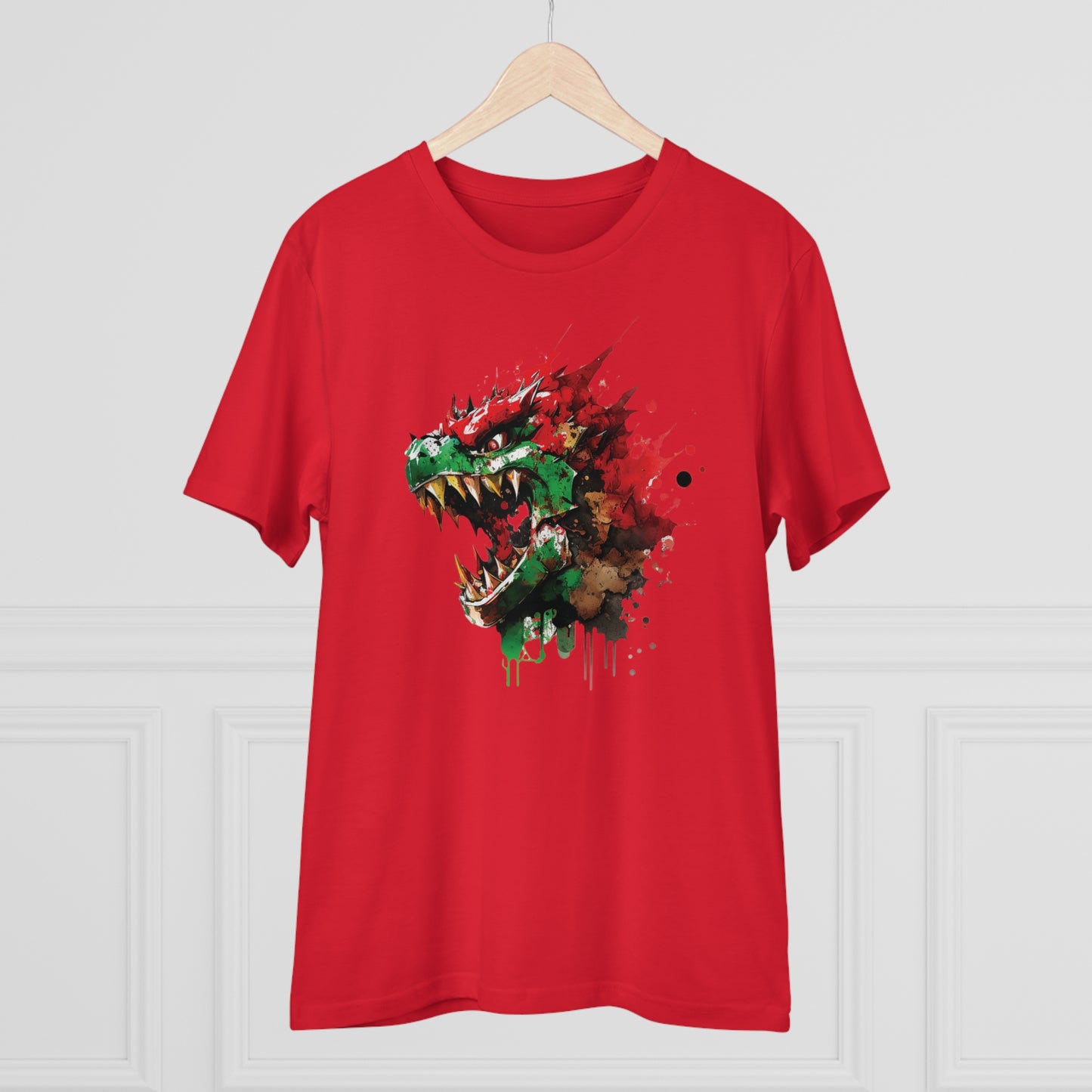B-owser Unisex T-Shirt - Add Some Artistic and Sustainable Style to Your Wardrobe - Mario