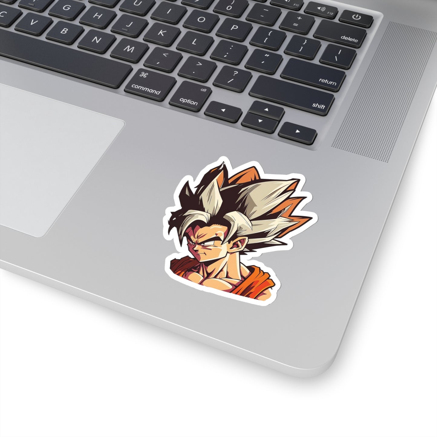 San Goku Sticker - Add Some Powerful and Intense Style to Your Tech- Dragon Ball