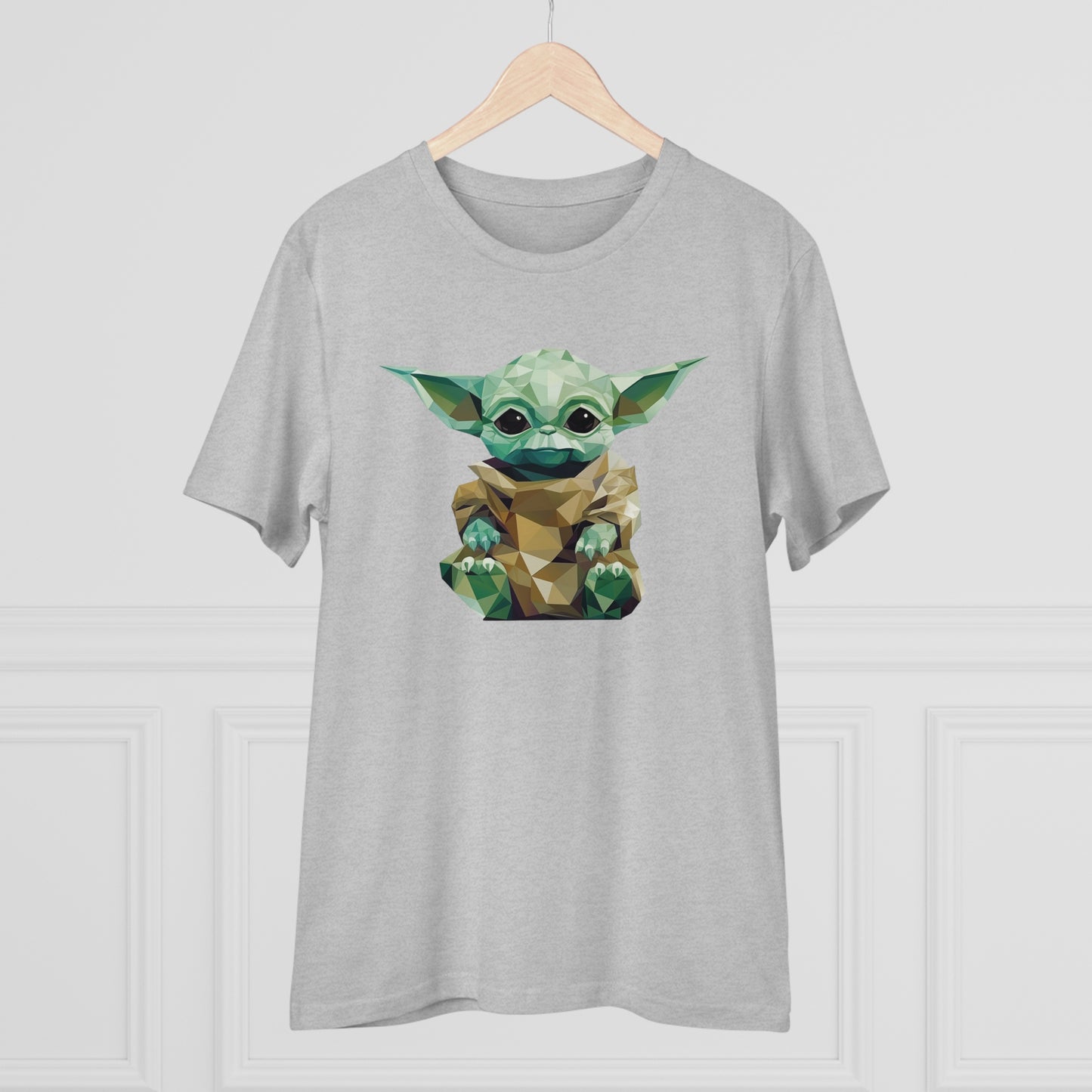 Baby Yoda Grogu Polygonal T-Shirt - Embrace Adorable Force - Star Wars