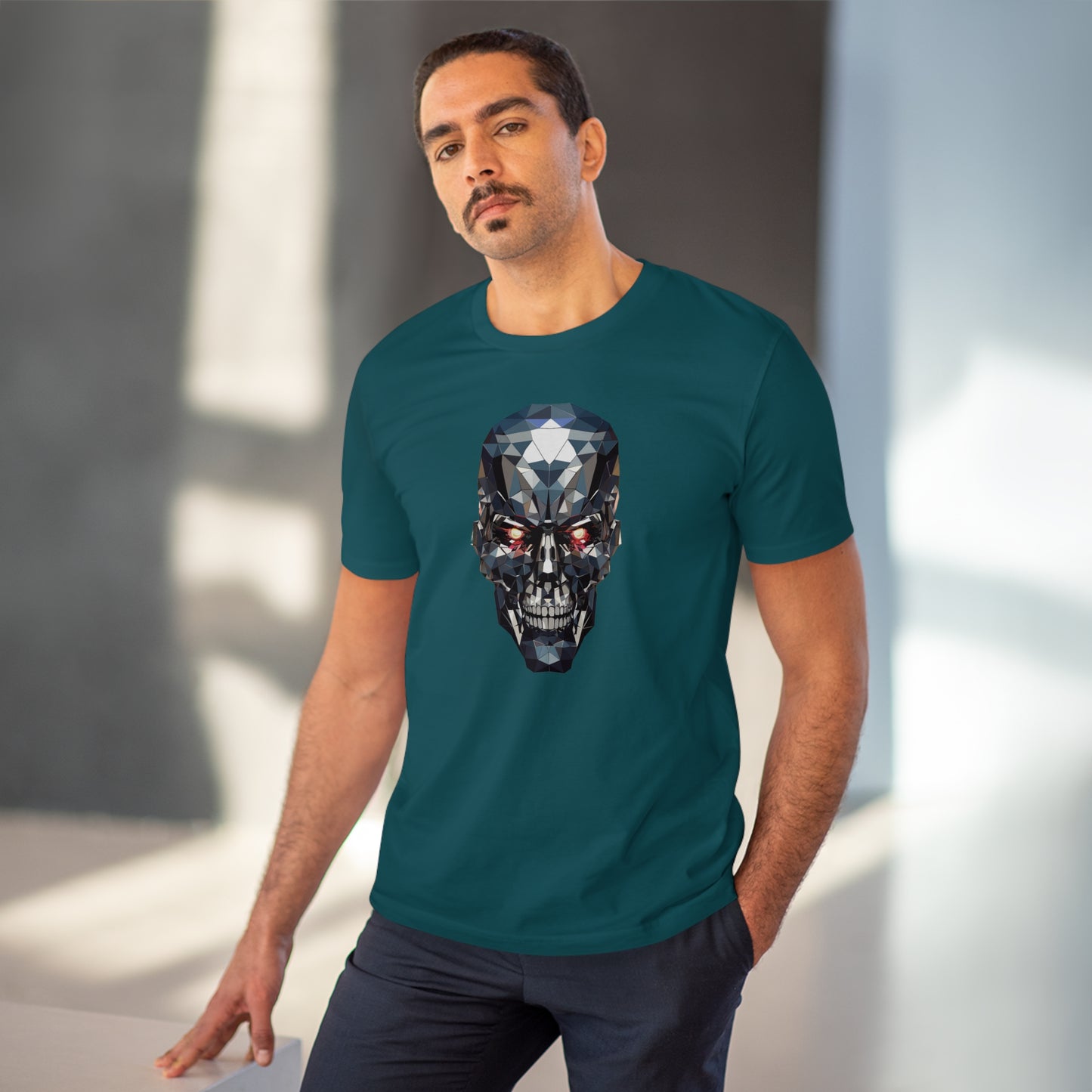 Terminator T-800 Polygonal T-Shirt - Embody Cybernetic Cool