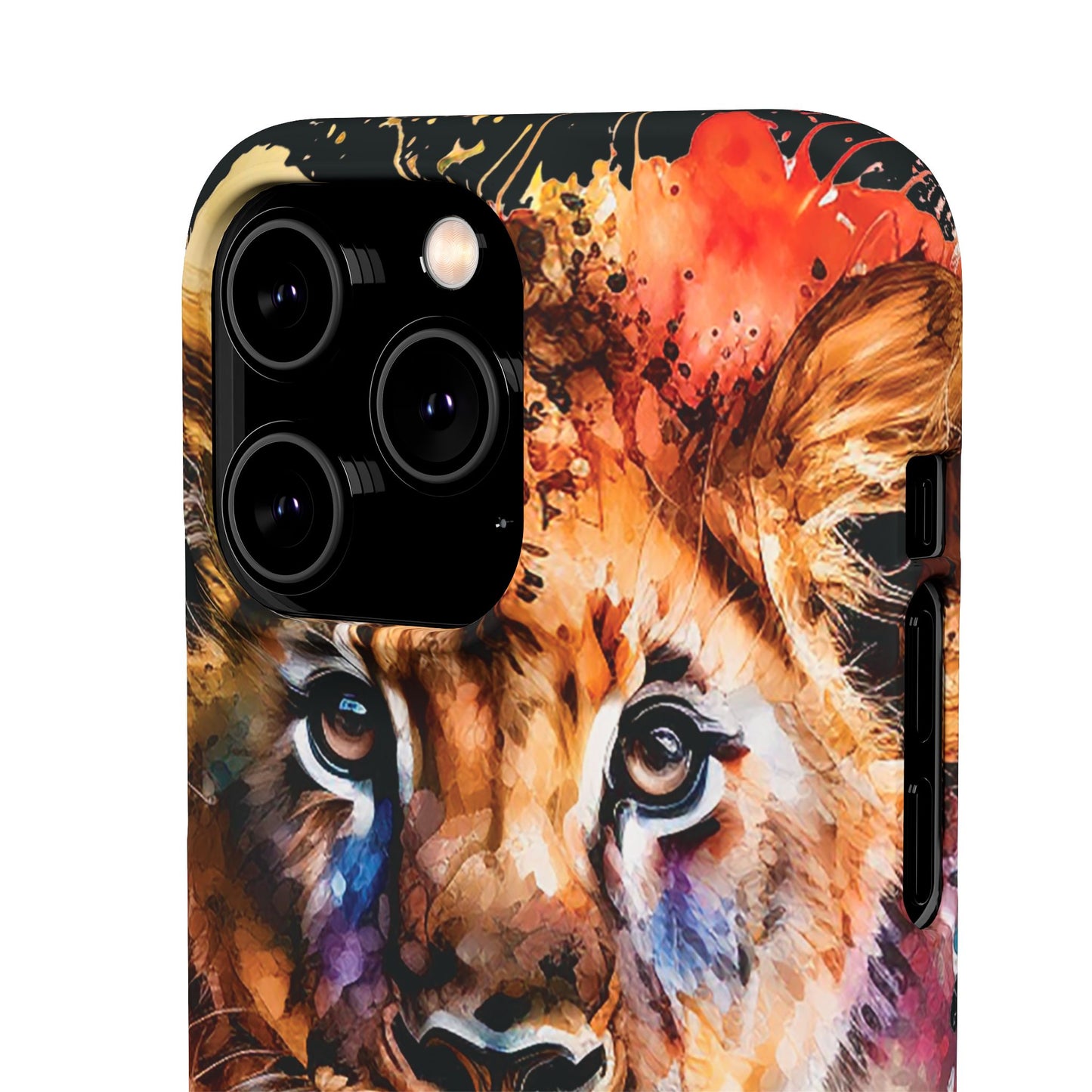 Phone Case Watercolor Lion Cub