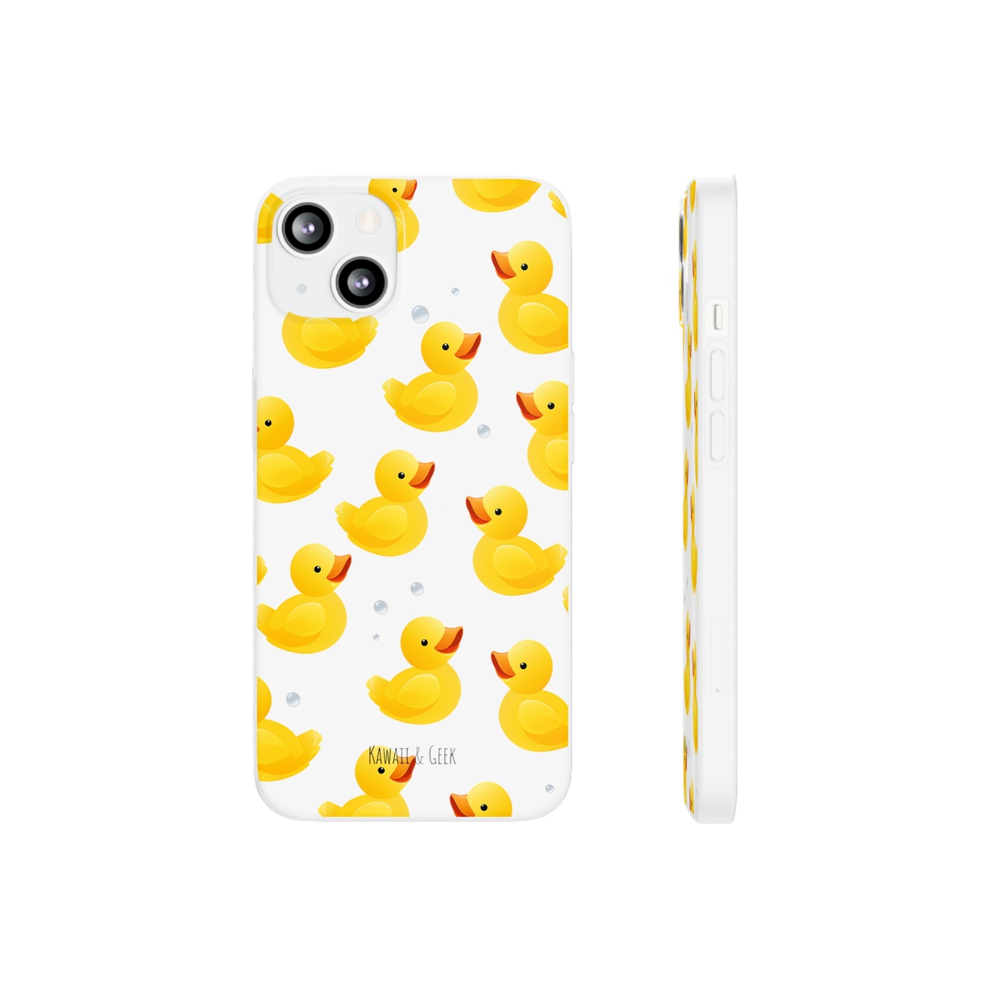 Vibrant Yellow Duck Flexi Phone Case