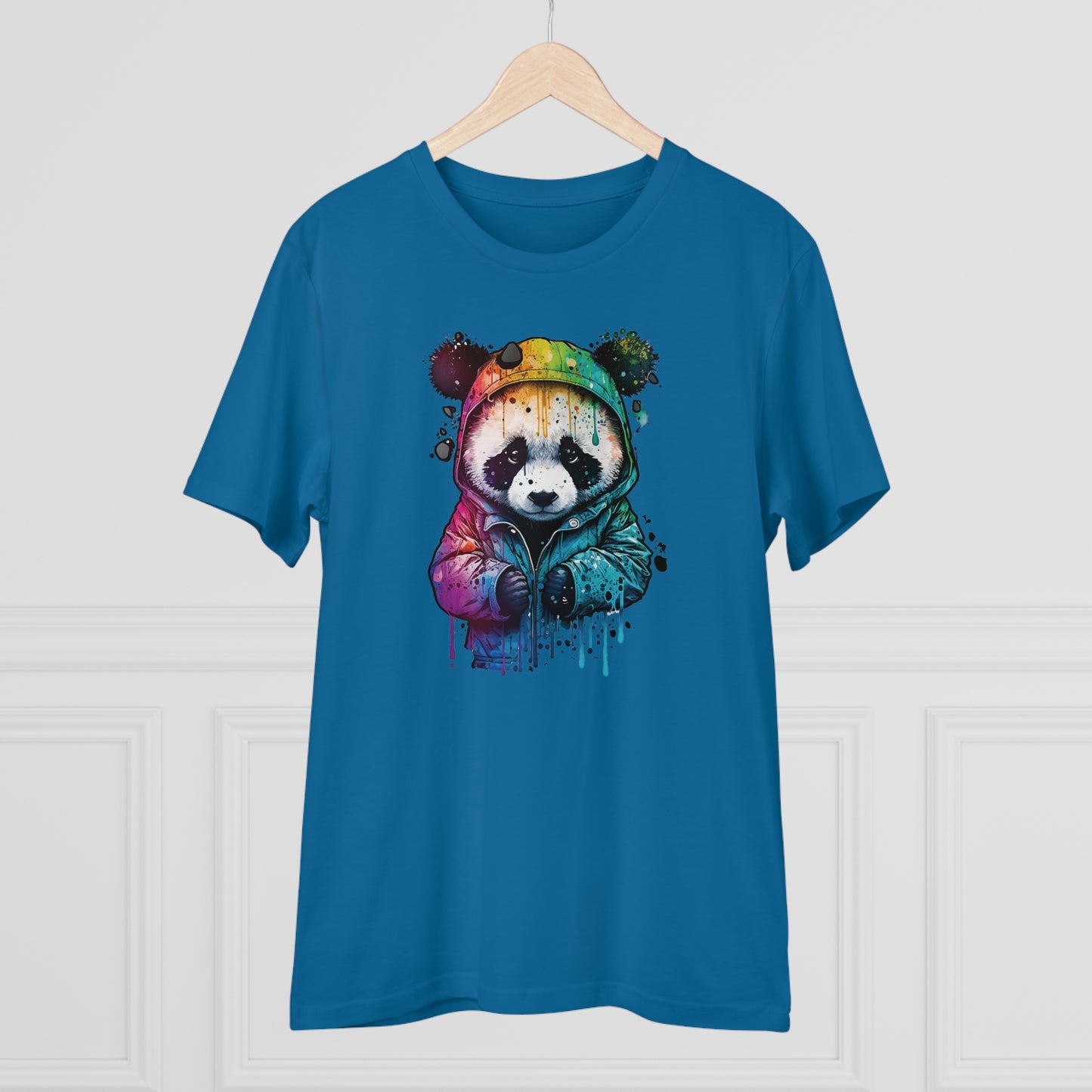 Panda Organic Unisex T-Shirt - Add Some Fun and Eco-Friendly Style to Your Wardrobe