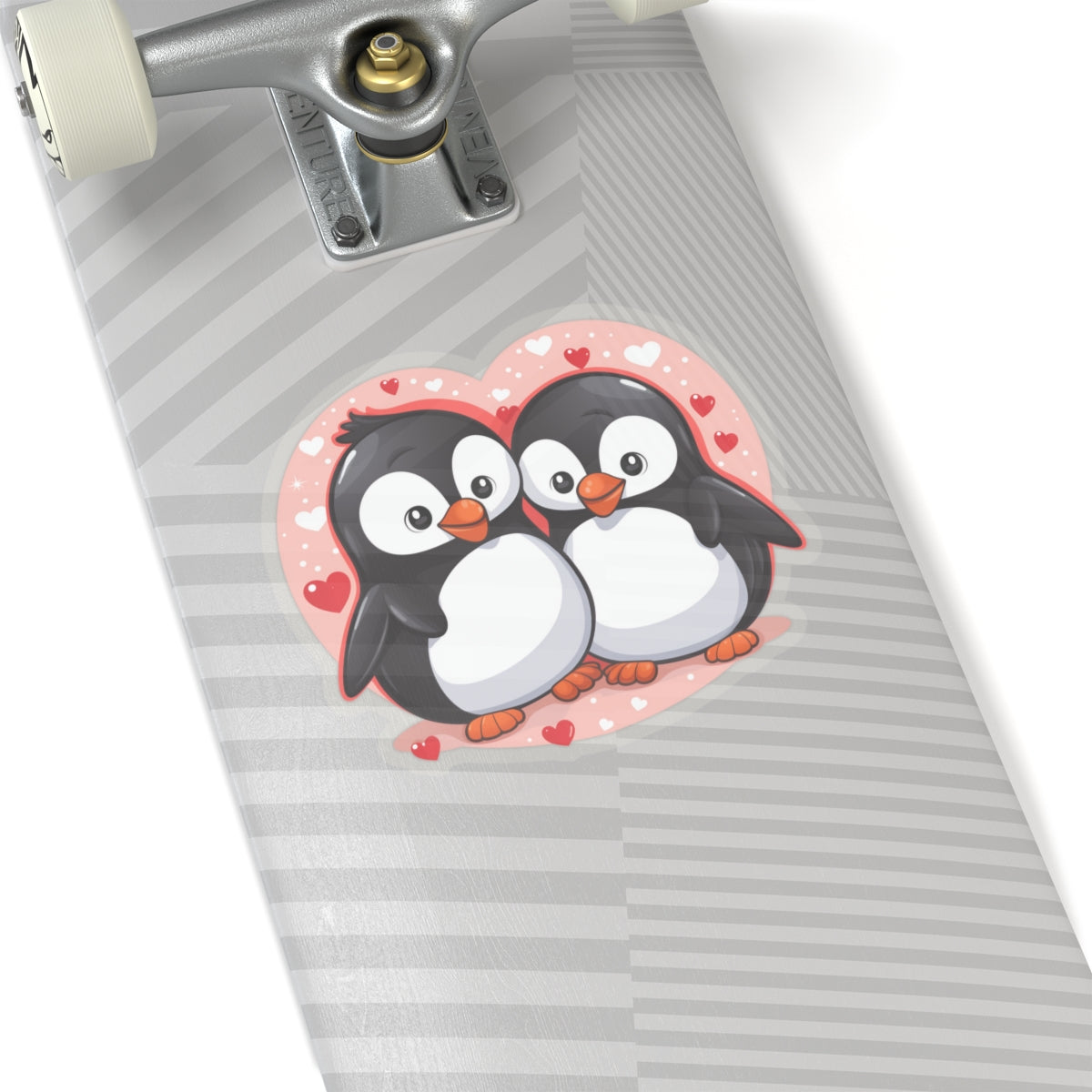 Cute Penguin Couple Love Sticker - Valentine's Day