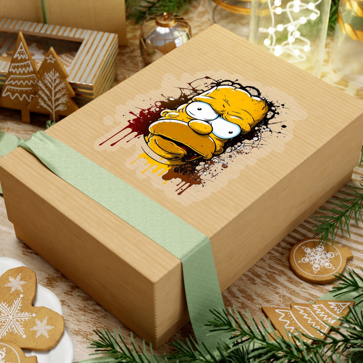 Homer Simpson Sticker - Add Some Fun and Unique Style to Your Tech