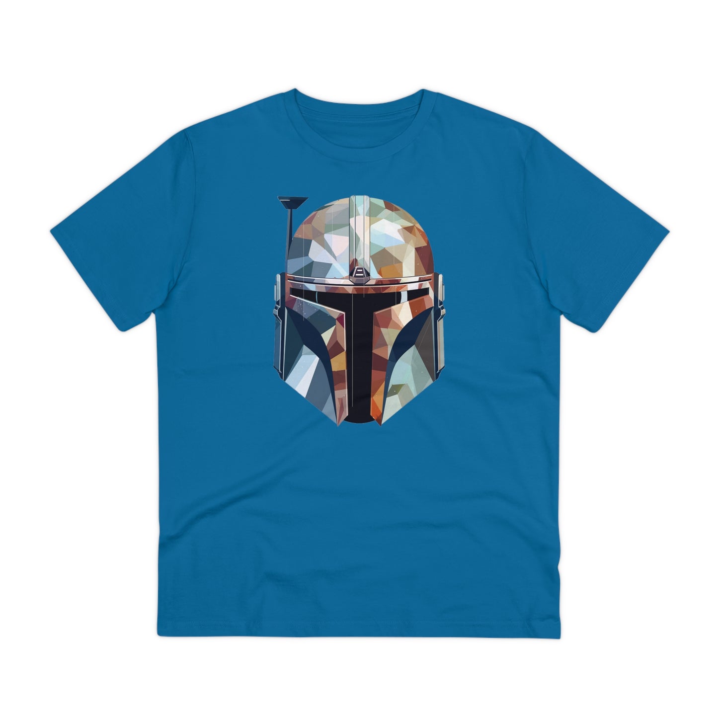 The Mandalorian Polygonal T-Shirt - Embrace Interstellar Adventure - Star Wars