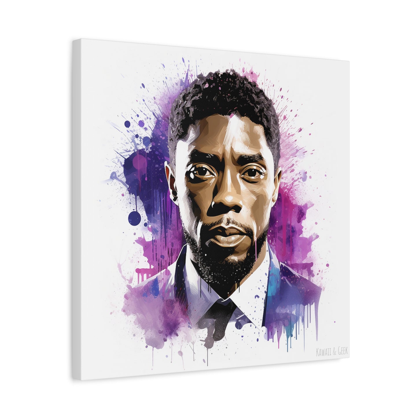 Chadwick Boseman Tribute Cotton Canvas